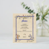 Hochzeitsmenü für mittelalterliche Tiere (Stehend Vorderseite)