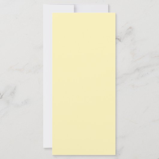 Hochzeitsmenü für Sommerlemonen (Rückseite)