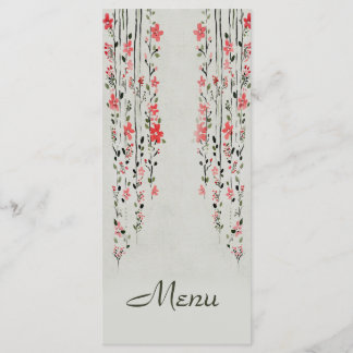 Hochzeitsmenü im orientalischen Stil Menükarte