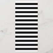 Hochzeitsmenü Menükarte (Rückseite)