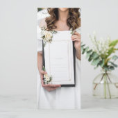 Hochzeitsmenü Menükarte (Stehend Vorderseite)