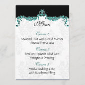 Hochzeitsmenü Menükarte (Vorderseite)