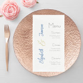 Hochzeitsmenü Napkins, Elegant, maßgeschneiderte H Serviette
