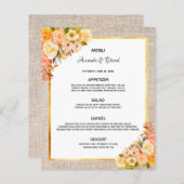 Hochzeitsmenü: Rustikale Graswurst-Goldflorchen (Vorne/Hinten)