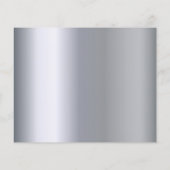 Hochzeitsmenü silber blumenburgund elegant (Rückseite)