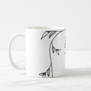 Hochzeitsmonogramm Klassischer Kaffeebecher Kaffeetasse
