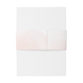 Hochzeitsmonographie Einladungsbanderole (Rückseitenbeispiel)