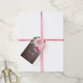 Hochzeitsmonographie Geschenkanhänger (Mit Garn)