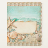 Hochzeitsmuscheln am Strand 2 Planer (Rückseite)