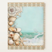 Hochzeitsmuscheln am Strand 3 Planer (Rückseite)