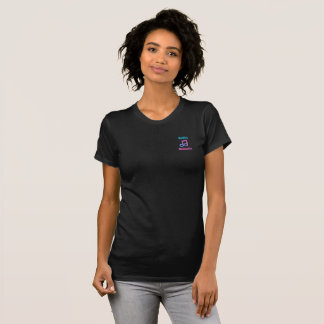 HochzeitsmusikLetter-Logo - Schwarzer T - Shirt vo