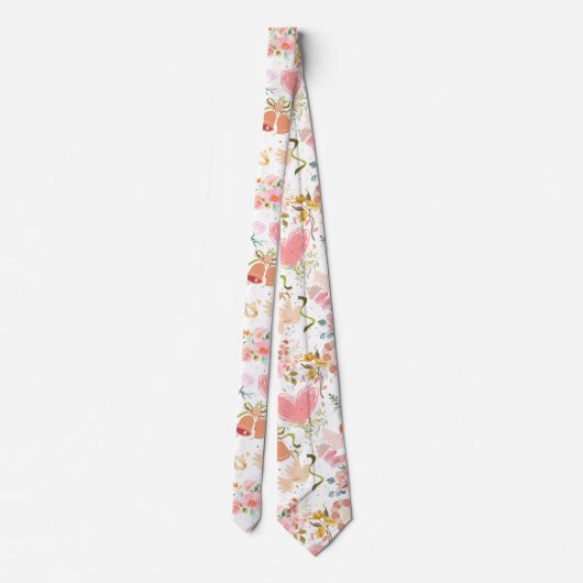 Hochzeitsmuster Krawatte (Rückseite)