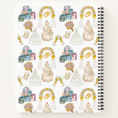 Hochzeitsmuster - notizblock (Rückseite)