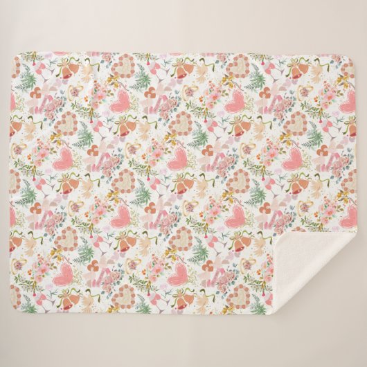 Hochzeitsmuster Sherpadecke (Vorderseite (Horizontal))