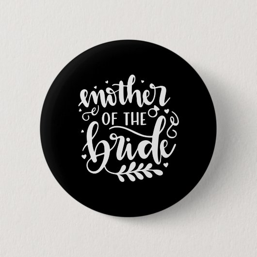 Hochzeitsmutter Button (Vorderseite)