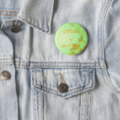 Hochzeitsmutter der Braut Knopf, Button (Beispiel)