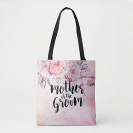 Hochzeitsmutter des Groom Boho Wasserfarbenflora Tasche
