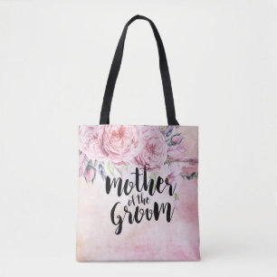 Hochzeitsmutter des Groom Boho Wasserfarbenflora Tasche