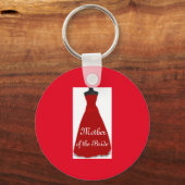 Hochzeitsmutter des Schlüsselanhängers Schlüsselanhänger (Vorderseite)