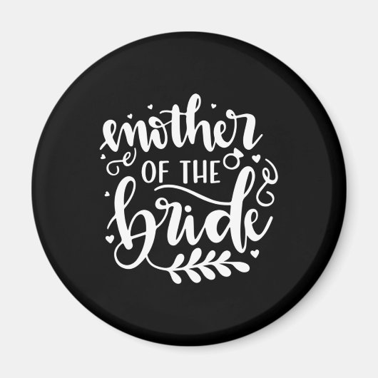 Hochzeitsmutter Magnet (Vorne)