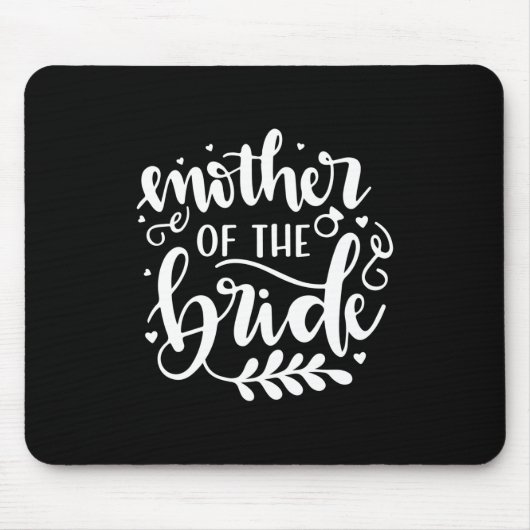 Hochzeitsmutter Mousepad (Vorne)