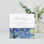 Hochzeitsnacht dank Karte (Stehend Vorderseite)