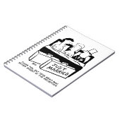 Hochzeitsnacht für Braut und Groom Notizblock (Linke Seite)