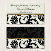 Hochzeitsnacht für Elfenbein, Gold und Black Damas (Vorne & Hinten)