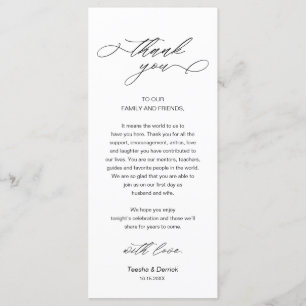 Hochzeitsnacht Platz dank Karte