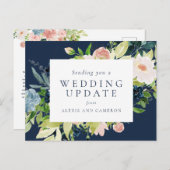 Hochzeitsnacht Postkarte (Vorne/Hinten)