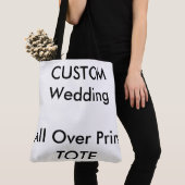 Hochzeitsnadel auf der ganzen Oberfläche des DRUCK Tasche (Von Nahem)