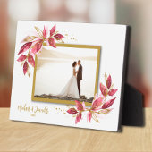 Hochzeitsnadel Foto Tabletop Easel Back Fotoplatte