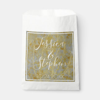 Hochzeitsnadel für das silberfarbene Gastgeschenk Geschenktütchen