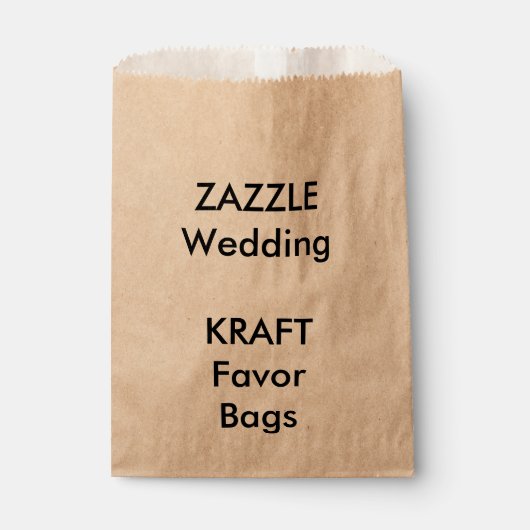 Hochzeitsnadel KRAFT Papier Fvor Tasche Geschenktütchen (Vorderseite)