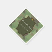 Hochzeitsnapkins Serviette (Ecke)