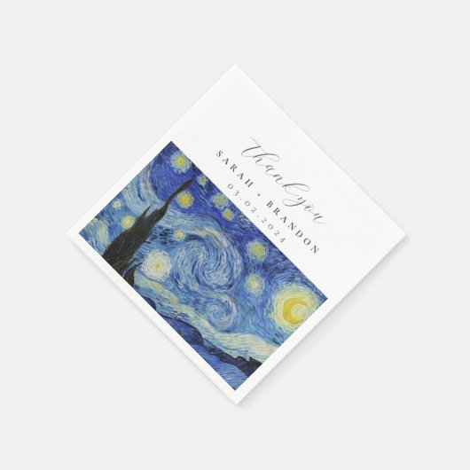 Hochzeitsnapkins Serviette (Ecke)