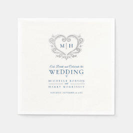 Hochzeitsnapkins Serviette