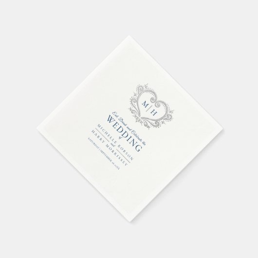 Hochzeitsnapkins Serviette (Ecke)