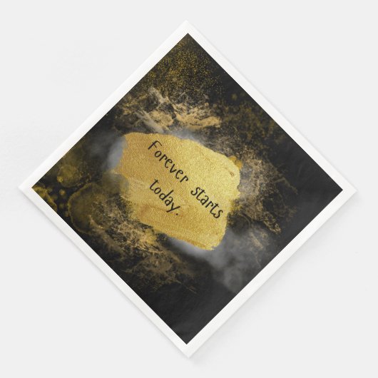 Hochzeitsnaplika Serviette (Ecke)