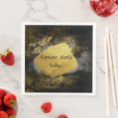 Hochzeitsnaplika Serviette (Beispiel)