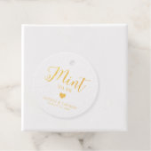 Hochzeitsneigung als Foil Geschenkanhänger (Mit Box)