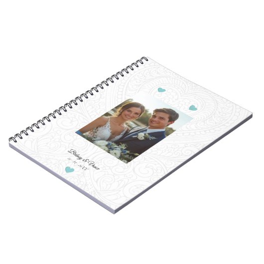 Hochzeitsnotiz Notizblock (Linke Seite)