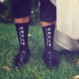 HochzeitsOnkel des Grooms Personalisiert Socken