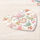 Hochzeitsornament-Muster Untersetzer (angewinkelt)
