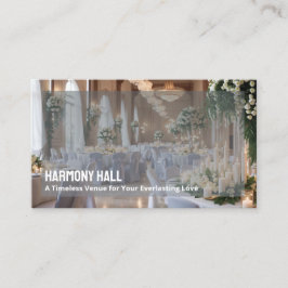 Hochzeitsort Custom QR Visitenkarte