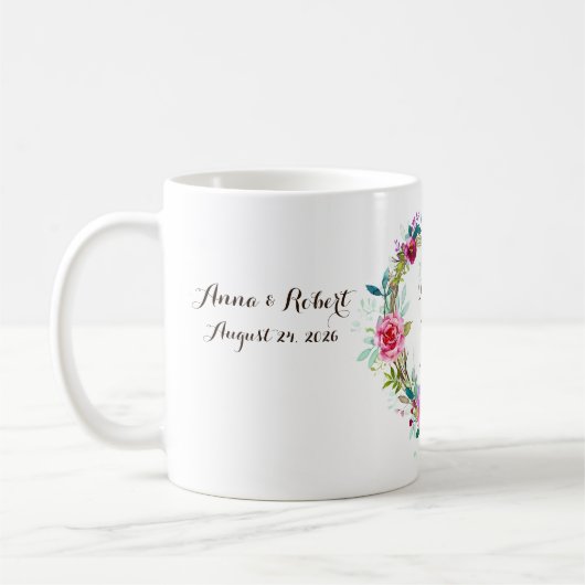 Hochzeitspaar-Kaffeetasse Kaffeetasse (Links)