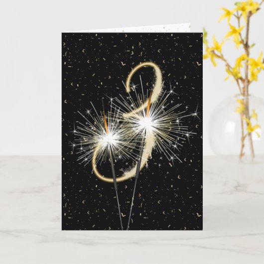 Hochzeitspaar Karte (Gelbe Blume)