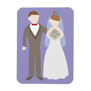 Hochzeitspaar Magnet