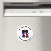 Hochzeitspaar Magnet (In Situ (Geschirrspüler))