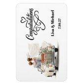 Hochzeitspaar Magnet (Vertikal)
